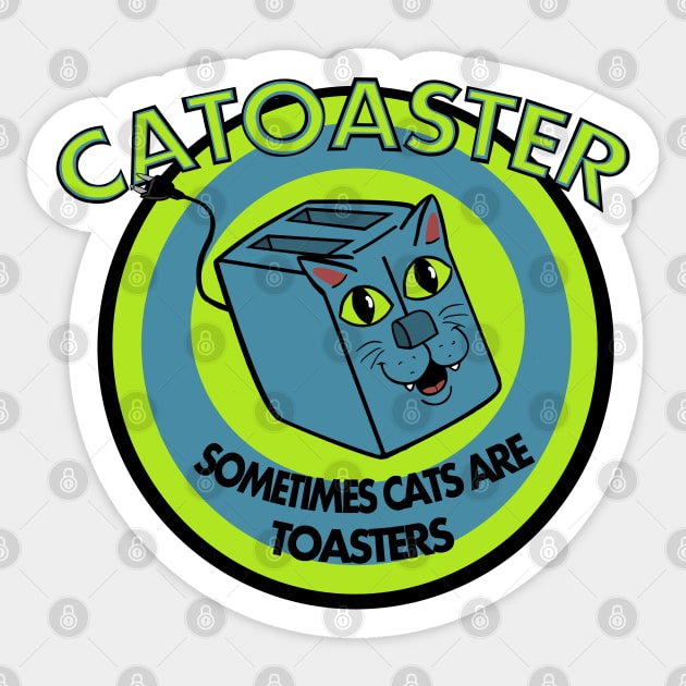 Catoaster Sticker by Mattfields